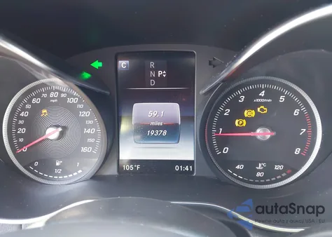 2017 Mercedes-Benz C 300 from USA, damaged, VIN WDDWJ4JB6HF434193